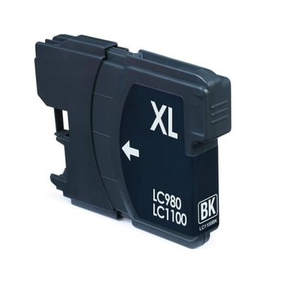 Tinteiro Comp. Brother LC980/LC985/LC1100 Preto