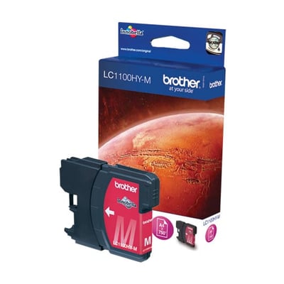 Cartucho de tinta Original Brother LC1100 Magenta Alta Cap.