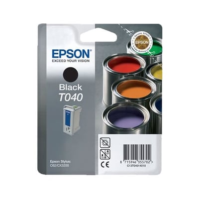 Cartucho de tinta Original Epson T040 Negro