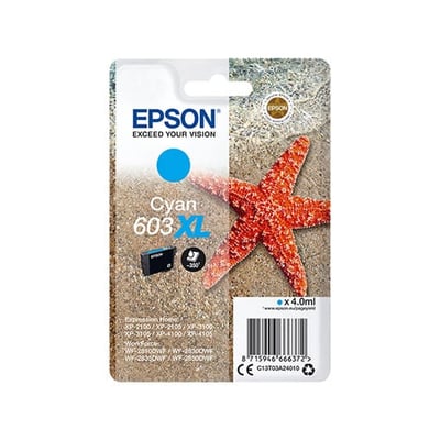 Tinteiro Original Epson 603 XL Ciano