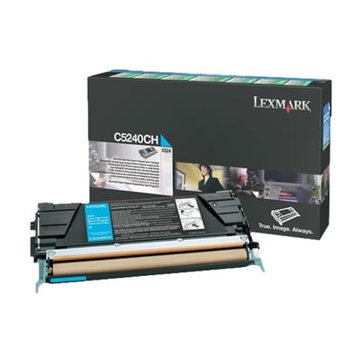 Toner Original Lexmark C524 Ciano Alta Cap.