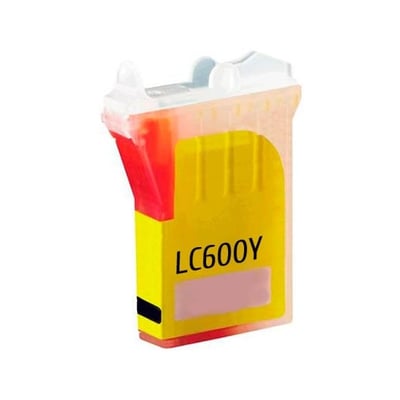 Tinteiro Compatível Brother LC600 Amarelo