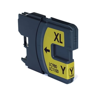 Tinteiro Comp. Brother LC980/LC985/LC1100 Amarelo