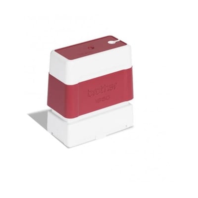 Estrutura Carimbo Brother 18mm x 50mm Vermelho