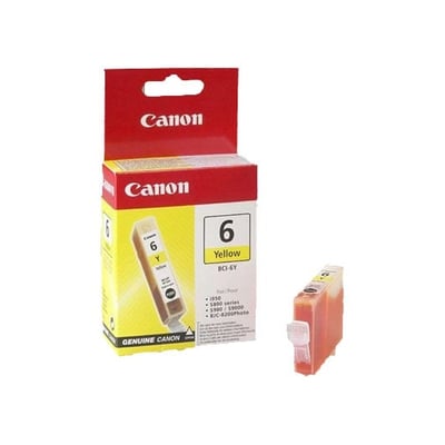 Cartucho de tinta Original Canon BCI-6 Amarillo