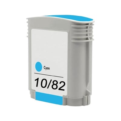 Tinteiro Compatível HP 10/82 (C4911A) Ciano