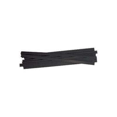 Baguete PVC 5mm Negro - Pack 100un