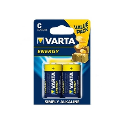 Pilhas Alcalinas Varta LR14 (C) 1.5V 7000mA 2un
