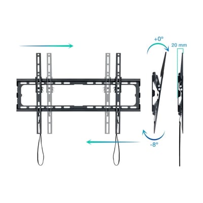 Suporte de parede para TV TooQ LP1081T-B (até 80 polegadas)