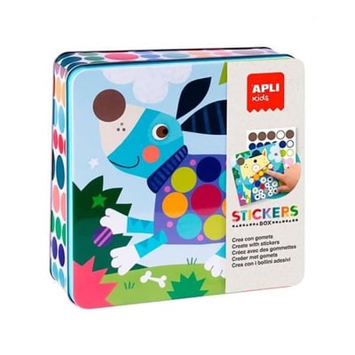 Jogo Didático Autocolantes Cães - Box Metal