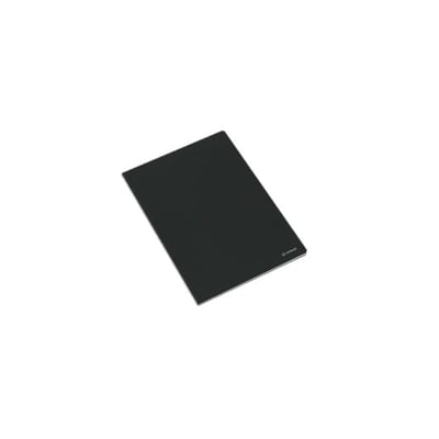 Cuaderno Grapado Cubierta Negra A5 Rayado 80Hojas