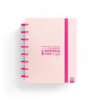 Agenda Inteligente A5 Ingeniox - Rosa