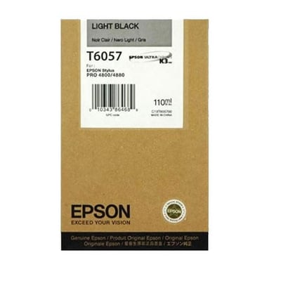 Cartucho de tinta Original Epson T6057 Gris