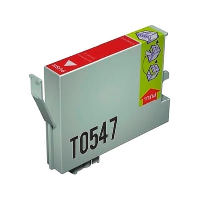 Tinteiro Compatível Epson T0547 Vermelho