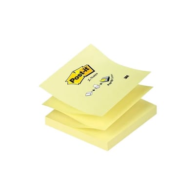 Bloco Adesivo Post-it Zig-Zag 76x76mm 100fls