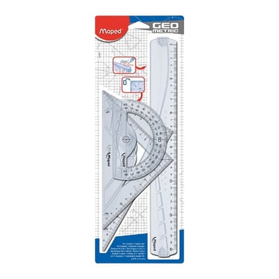 Conjunto Geometria Maped 4 Peças