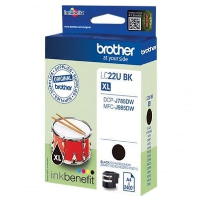 Cartucho de tinta Original Brother LC22U Negro