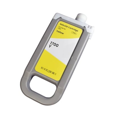 Tinteiro Compatível Canon PFI-1700 Amarelo
