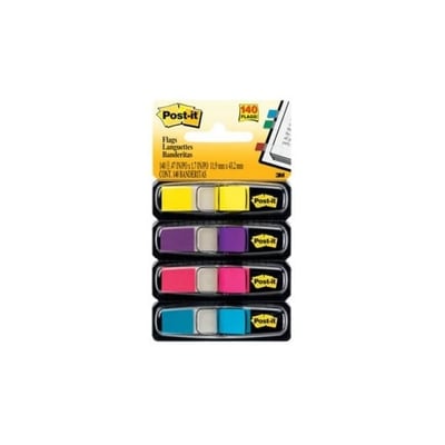Bandas Separadoras Post-it Index Pack 4 - 6un