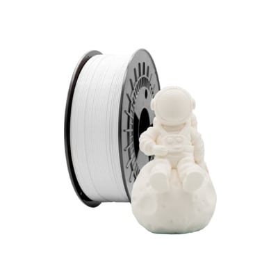 Filamento 3D PLA 1.75mm 1kg Branco Mate