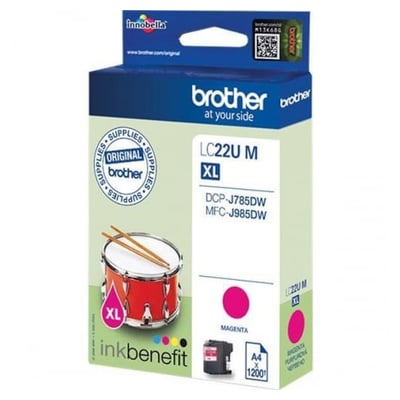 Cartucho de tinta Original Brother LC22U Magenta
