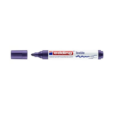 Marcador Textil Edding 4500 Violeta - 1ud