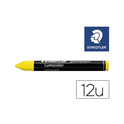 Craião Permanente Lumocolor Omnigraph 236 Amarelo