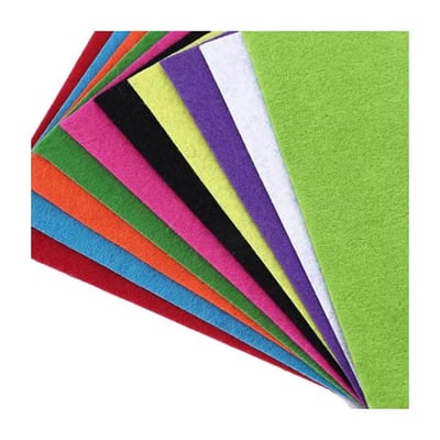 Bloc de Hojas de Fieltro 315x240mm Colorido - Pack 5