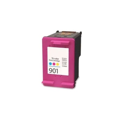 Cartucho de tinta reciclado HP 901 (CC656A) Tricolor