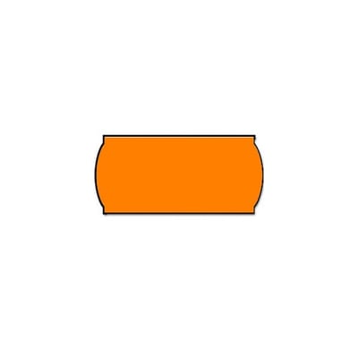 Rollo de Etiquetas 26x12mm Naranja - Pack 36