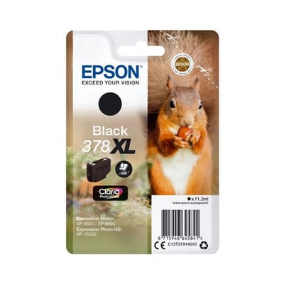 Cartucho de tinta Original Epson 378 XL Negro