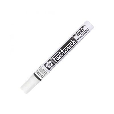 Marcador Sakura Pen-Touch 2.0mm Blanco 12un