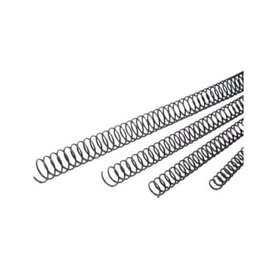 Anillas Espiral Met. Paso 5:1 26mm Cx 50 Plata
