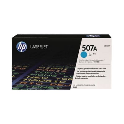 Toner Original HP Laserjet 507A (CE401A) Ciano