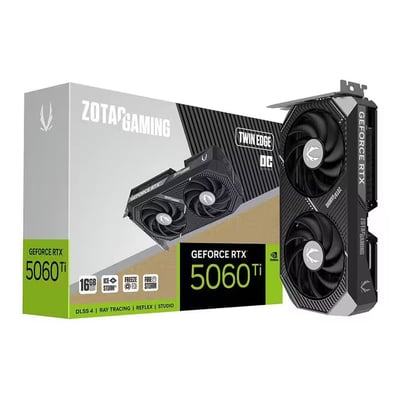 Placa Gráfica ZOTAC Gaming GeForce RTX 5060 Ti 16GB Twin Edge OC