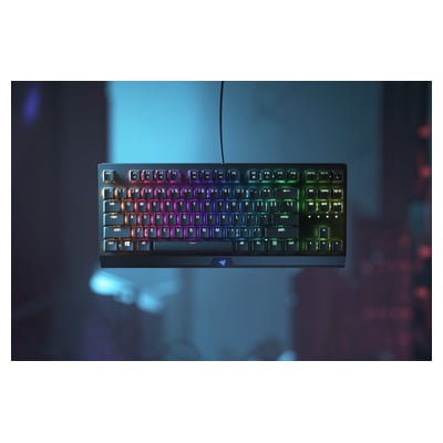 Teclado Razer mecânico gaming BlackWidow V3 Tenkeyless