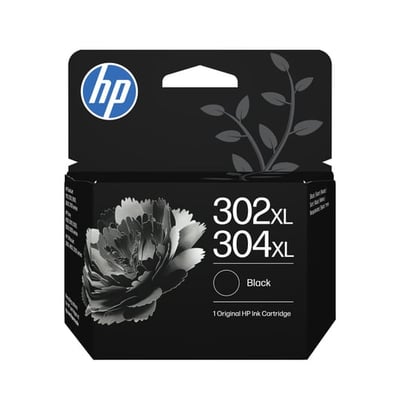 Tinteiro Original HP 302XL/304XL Preto
