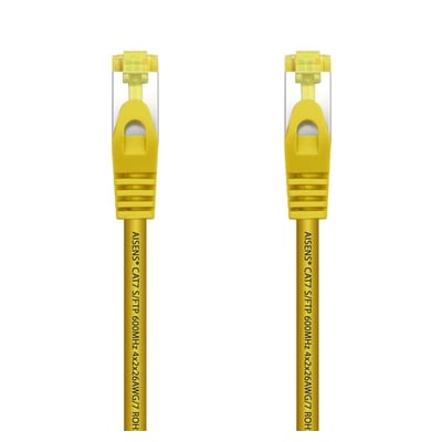 Cabo de Rede Aisens Cat.7 S/FTP RJ45 25cm - Amarelo