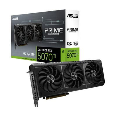 Placa Gráfica ASUS Prime GeForce RTX 5070 Ti OC 16GB
