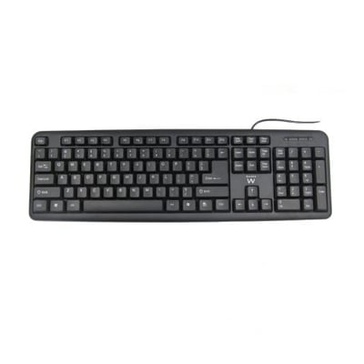 Teclado Ewent USB + PS/2 QWERTY Português