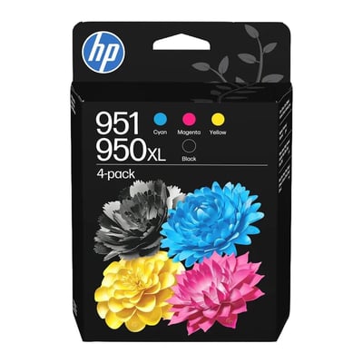 Pack Original HP 950 XL Preto + 951 Cores