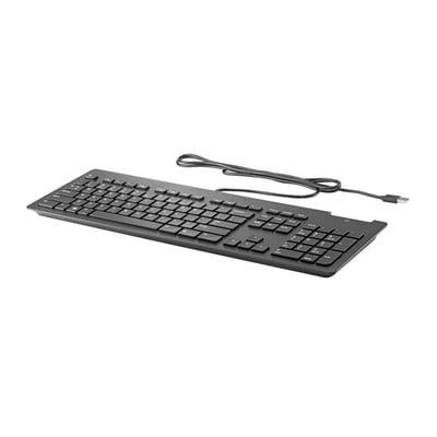 Teclado HP USB Business Slim v2 com Leitor de Smart Card