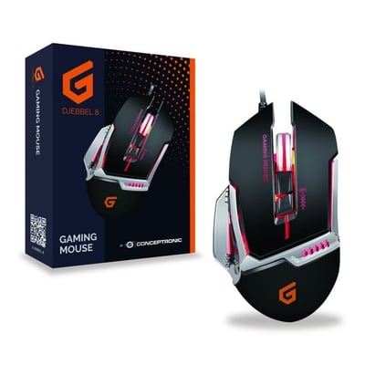 Rato Conceptronic USB Type-A Ótico 4000 DPI