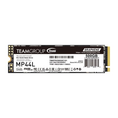 Disco SSD TeamGroup MP44L 500 GB M.2 PCI Express 4.0 NVMe 3D NAND