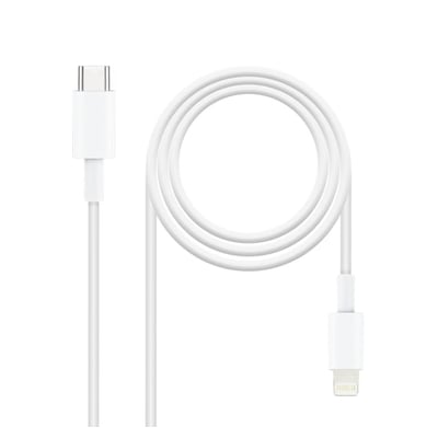 Cabo Nanocable Lightning - USB C 2 mt Branco