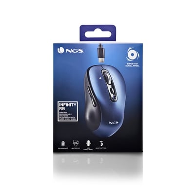 Rato NGS Wireless + Bluetooth Ótico 3200 DPI