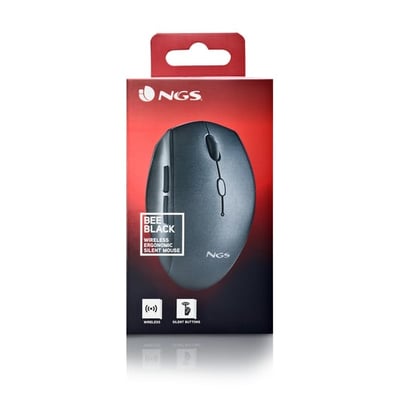 Rato NGS Ergonómico Wireless Ótico 1600 DPI